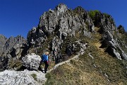 MONTE MAGNODENO e CRESTE DELLA GIUMENTA ad anello da Erve il 25 aprile 2016 - FOTOGALLERY